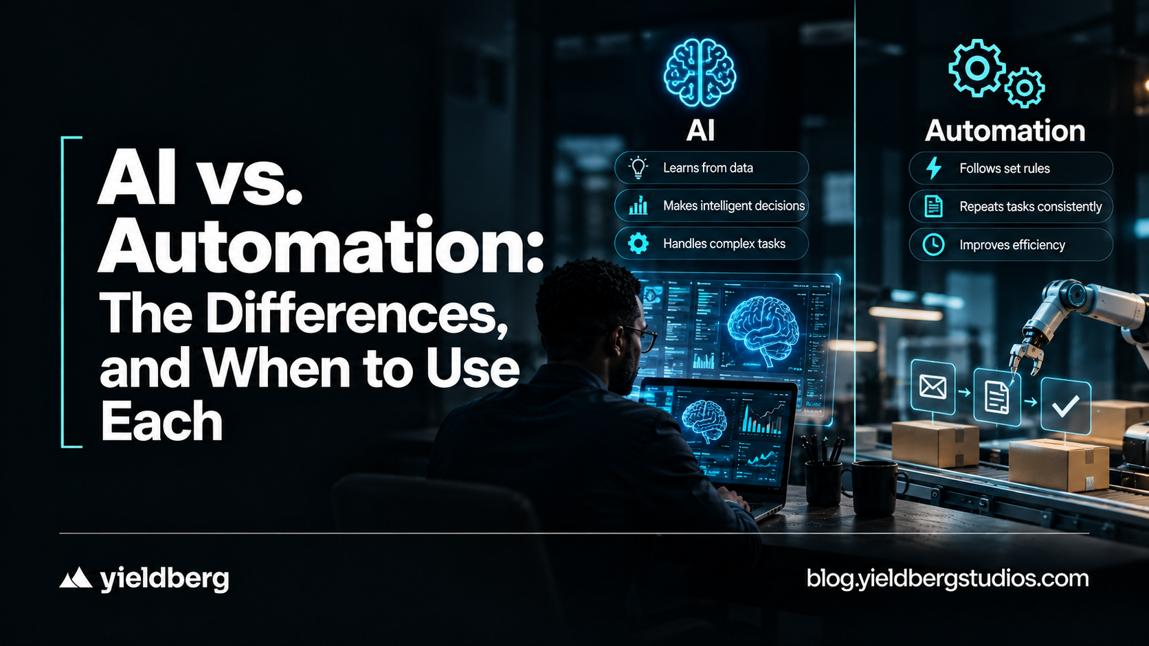 AI vs. Automation: The Differences, and When to Use Each