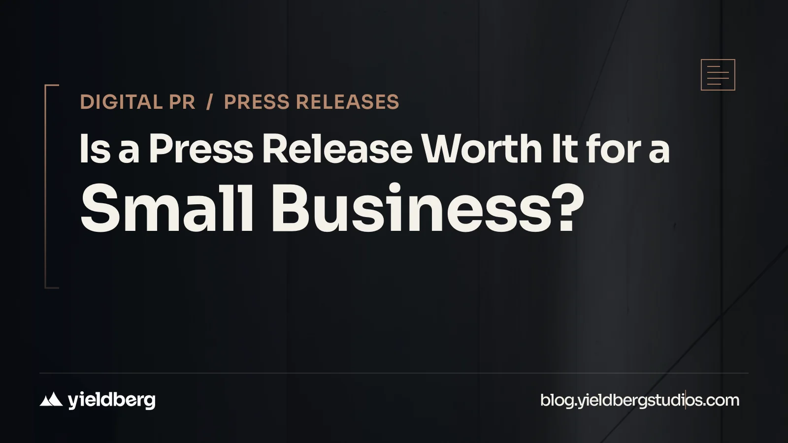 Is a Press Release Worth It for a Small Business?