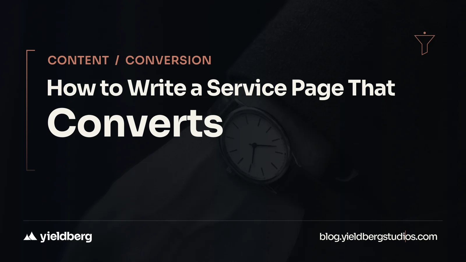 How to Write a Service Page That Converts